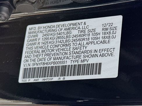 Certified 2023 Honda Passport TrailSport image 27
