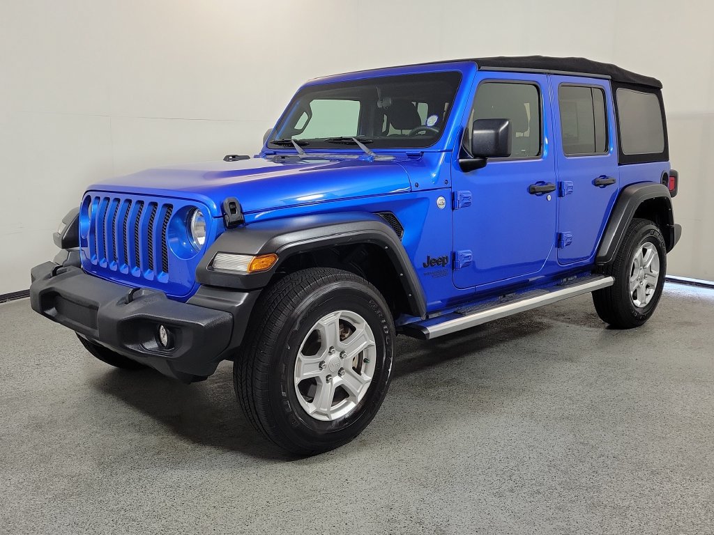 Used 2021 Jeep Wrangler Unlimited Sport AWD/4WD image 3