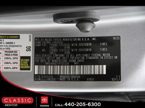 Certified 2026 Toyota Corolla Cross XLE AWD/4WD image 22