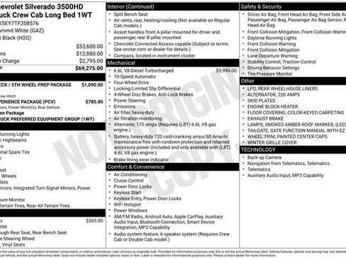 New 2026 Chevrolet Silverado 3500 W/T AWD/4WD image 4
