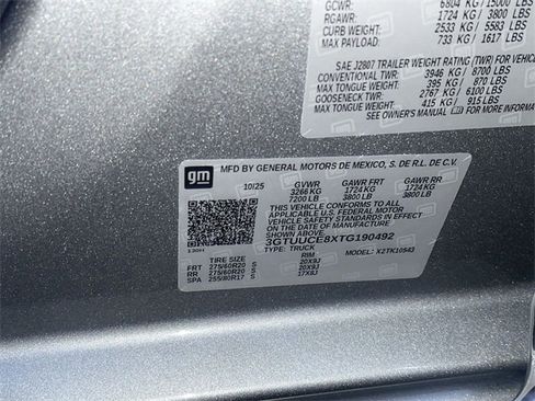 New 2026 GMC Sierra 1500 Elevation w/ Preferred Package image 34