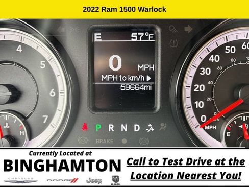 Used 2022 RAM 1500 Warlock w/ Warlock Decor Package AWD/4WD image 13