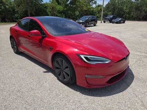 Used 2021 Tesla Model S Plaid AWD/4WD image 7