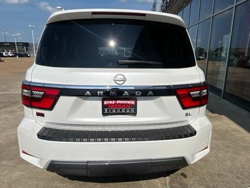Certified 2024 Nissan Armada SL w/ Captain's Chairs Package RWD image 3