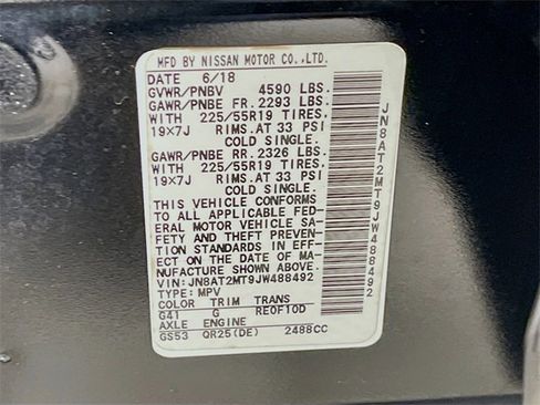 Used 2018 Nissan Rogue SL w/ Premium Package image 35