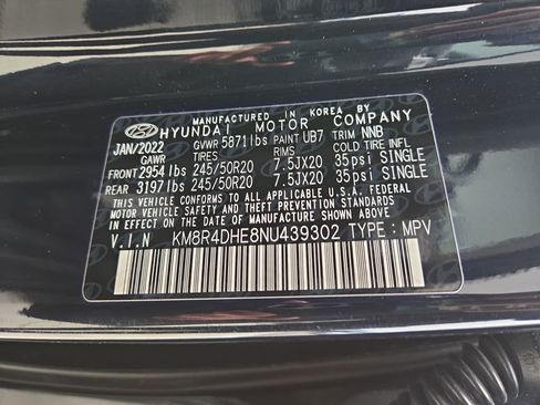 Used 2022 Hyundai Palisade SEL w/ Premium Package image 33