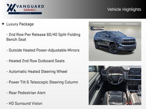 Used 2021 Chevrolet Suburban RST w/ Luxury Package RWD image 11