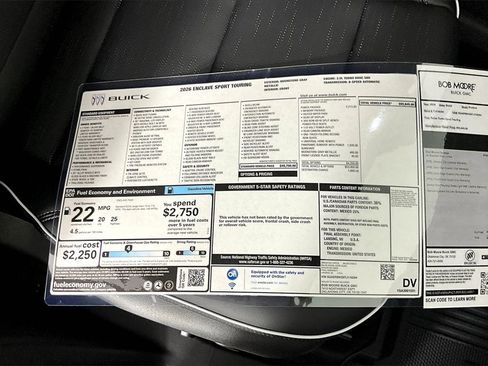 New 2026 Buick Enclave Sport Touring w/ Power Package image 14