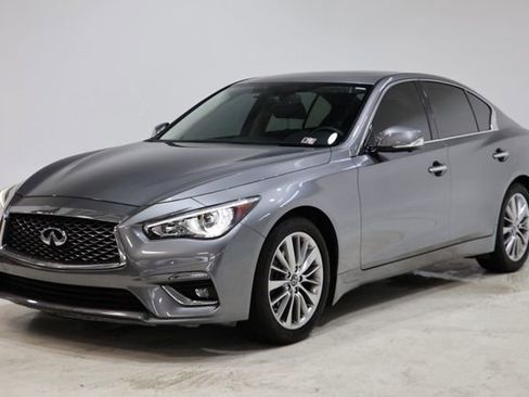 Used 2023 INFINITI Q50 Luxe w/ Cargo Package AWD/4WD image 3