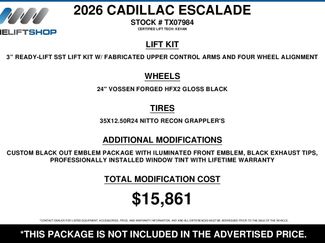 Used 2026 Cadillac Escalade ESV Sport w/ LPO, ONYX Package video 2