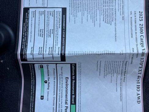 Used 2025 Mercedes-Benz Sprinter 2500 image 37