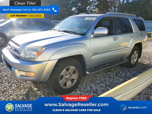 Used 2004 Toyota 4Runner Limited RWD image 1