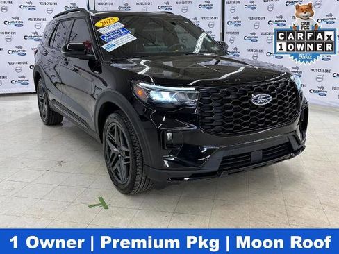 Certified 2025 Ford Explorer ST-Line w/ Premium Package image 1