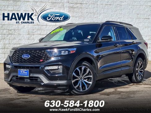 Certified 2020 Ford Explorer ST w/ Premium Technology Package image 1