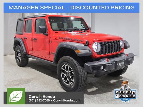 Used 2025 Jeep Wrangler Unlimited Rubicon AWD/4WD image 1