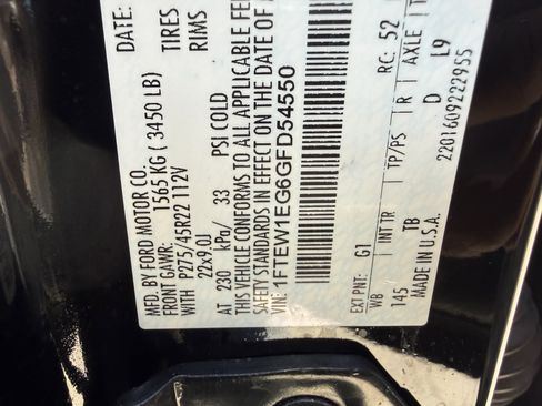 Used 2016 Ford F150 Limited w/ Trailer Tow Package image 35