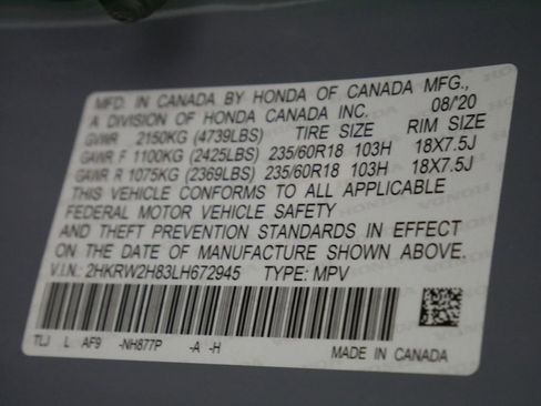 Used 2020 Honda CR-V EX-L image 16