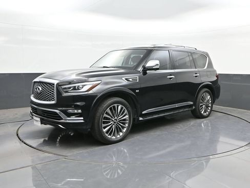 Used 2019 INFINITI QX80 Luxe w/ 22" Wheel Package RWD image 1