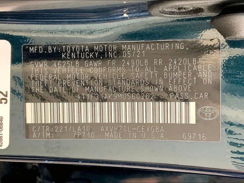 Used 2021 Toyota Camry XLE image 36