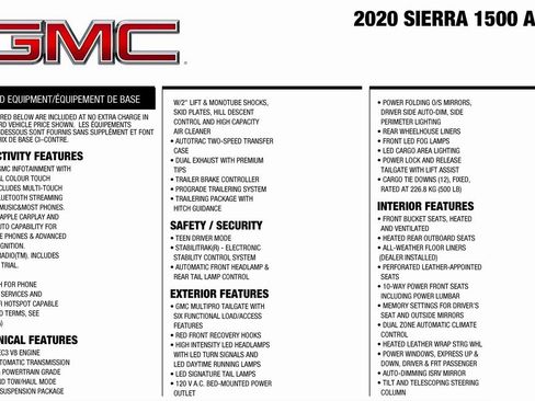 Used 2020 GMC Sierra 1500 AT4 image 3