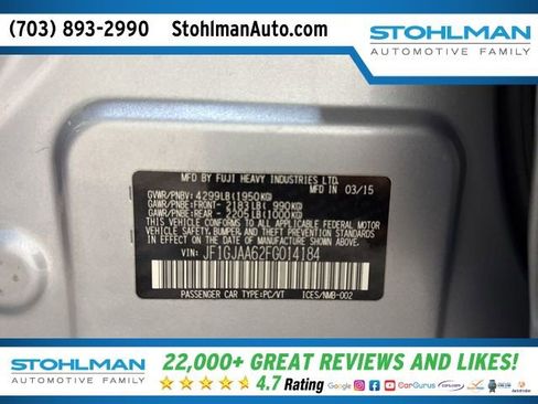 Used 2015 Subaru Impreza 2.0i image 37