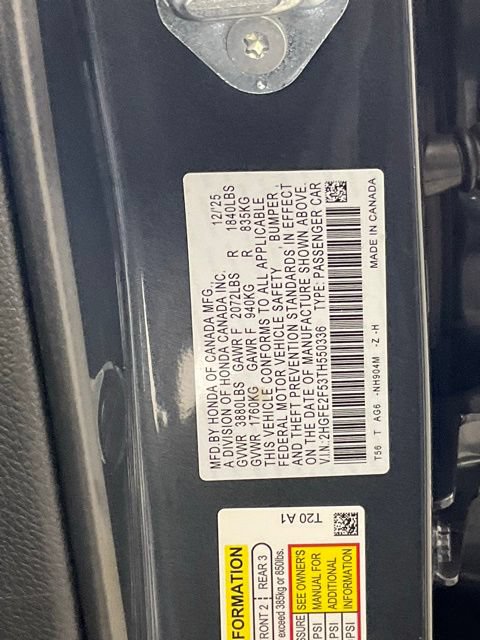 Used 2026 Honda Civic Sport image 25