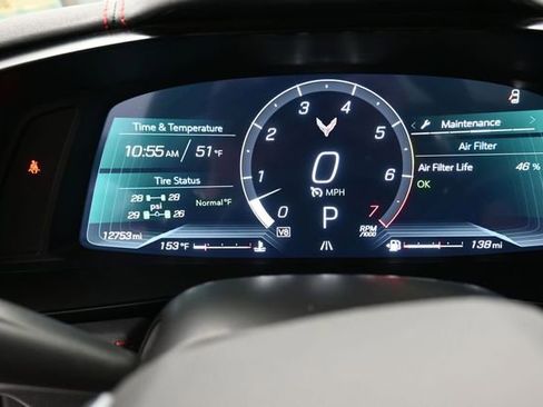 Used 2023 Chevrolet Corvette Stingray Convertible w/ Chrome Exterior Badge Package RWD image 9