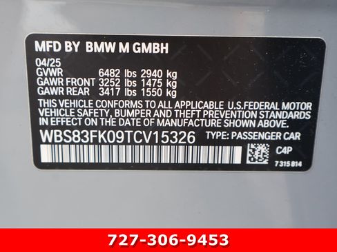 Used 2026 BMW M5 w/ Carbon Package AWD/4WD image 26