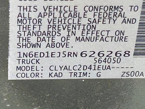 Certified 2024 Nissan Frontier SV w/ SV Convenience Package RWD image 52