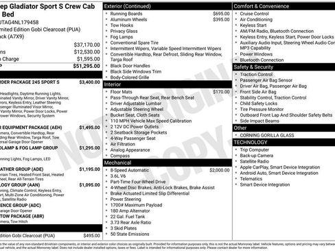 Used 2022 Jeep Gladiator Sport AWD/4WD image 9