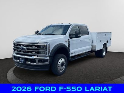 New 2026 Ford F550 4x4 Crew Cab Super Duty w/ Snow Plow Prep Package