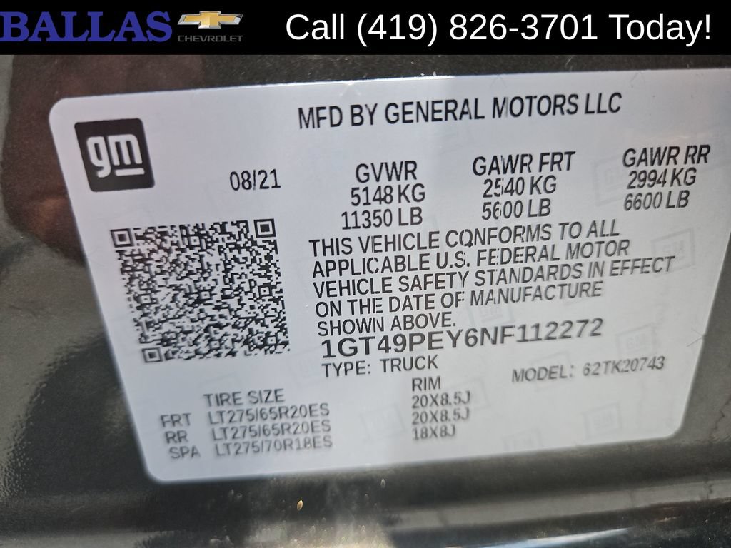 Certified 2022 GMC Sierra 2500 AT4 AWD/4WD image 34