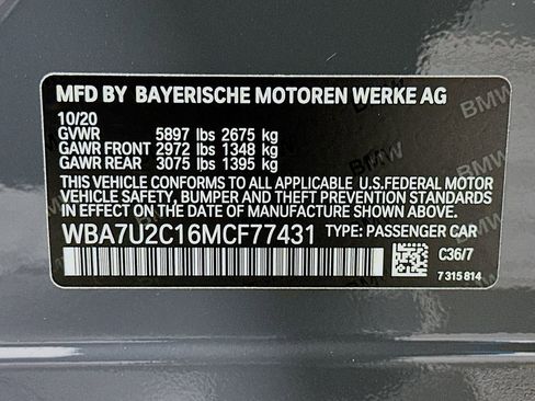 Used 2021 BMW ALPINA B7 xDrive AWD/4WD image 33