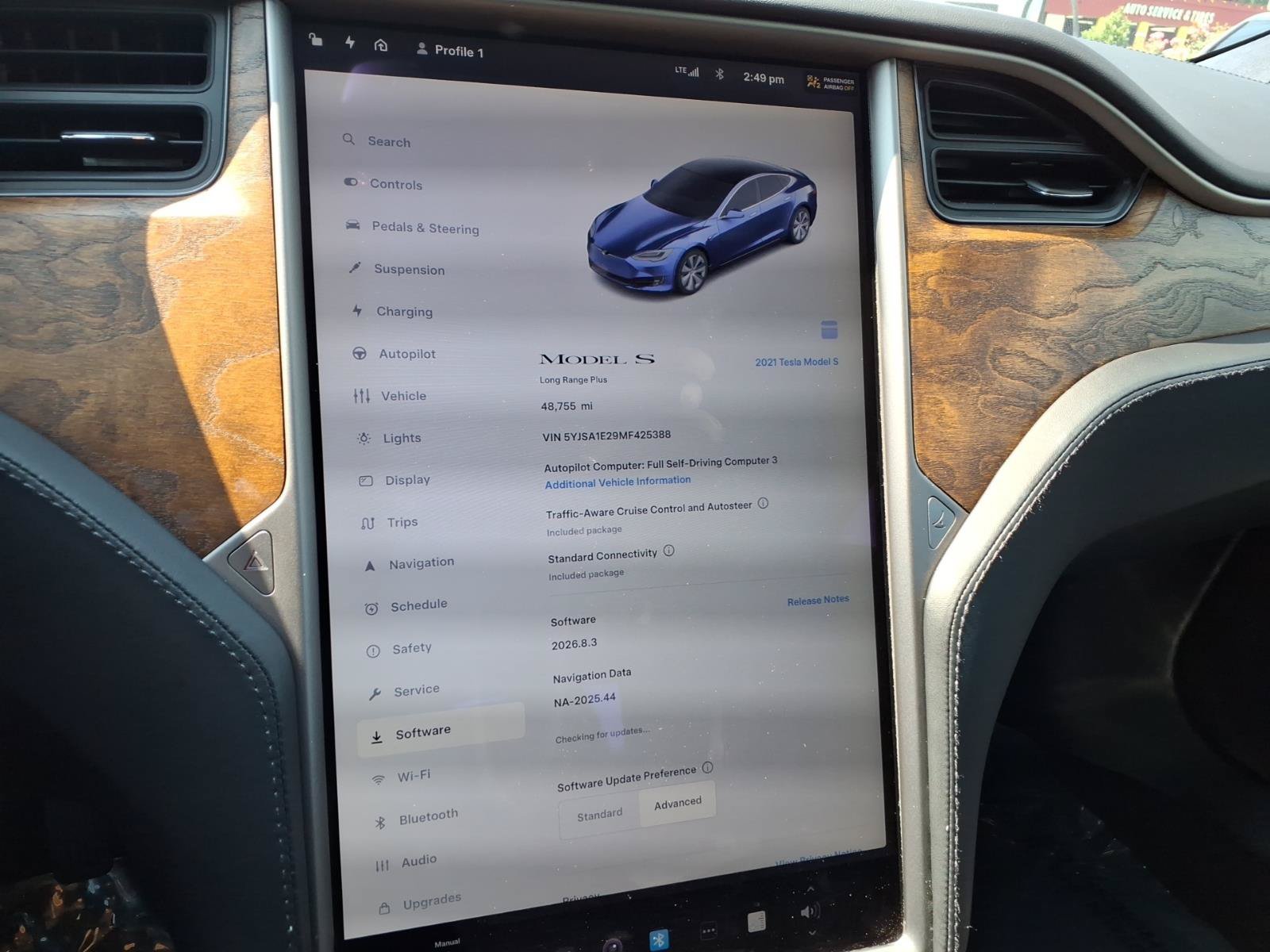 Used 2021 Tesla Model S Long Range Plus AWD/4WD image 19
