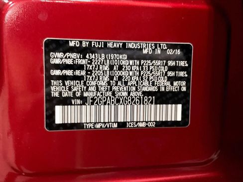 Used 2016 Subaru Crosstrek 2.0i Premium AWD/4WD image 36
