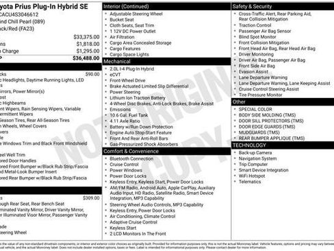 Certified 2025 Toyota Prius Plug-In Hybrid FWD image 30