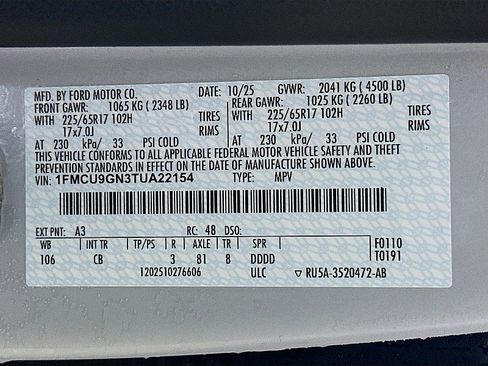 New 2026 Ford Escape Active w/ Cold Weather Package image 23