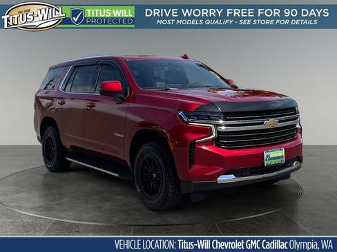 Used 2022 Chevrolet Tahoe LT w/ Luxury Package AWD/4WD image 1