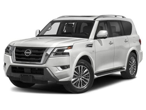 Used 2021 Nissan Armada SL w/ Captain's Chairs Package RWD image 4