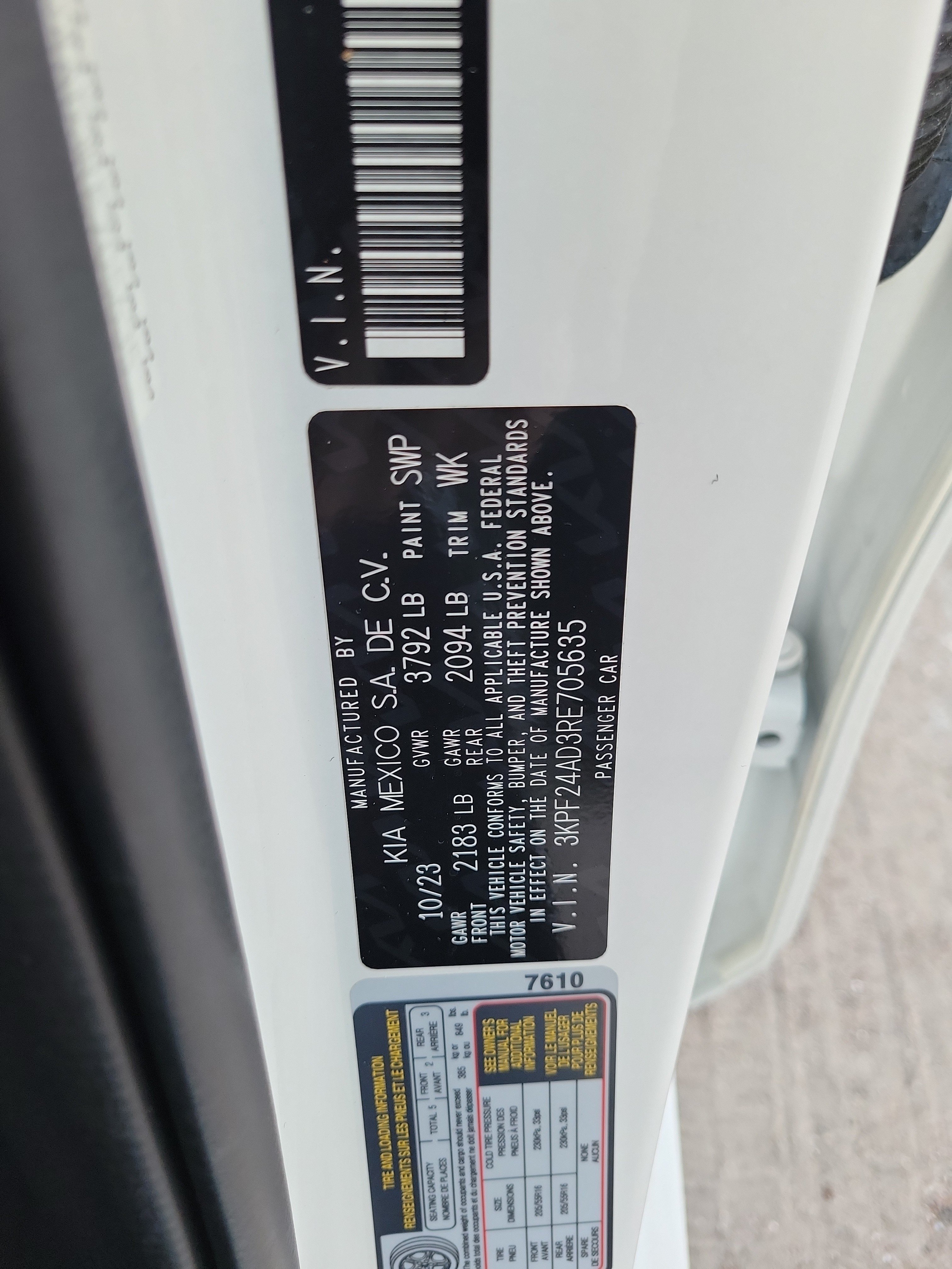 Used 2024 Kia Forte LXS w/ LXS Technology Package FWD image 28