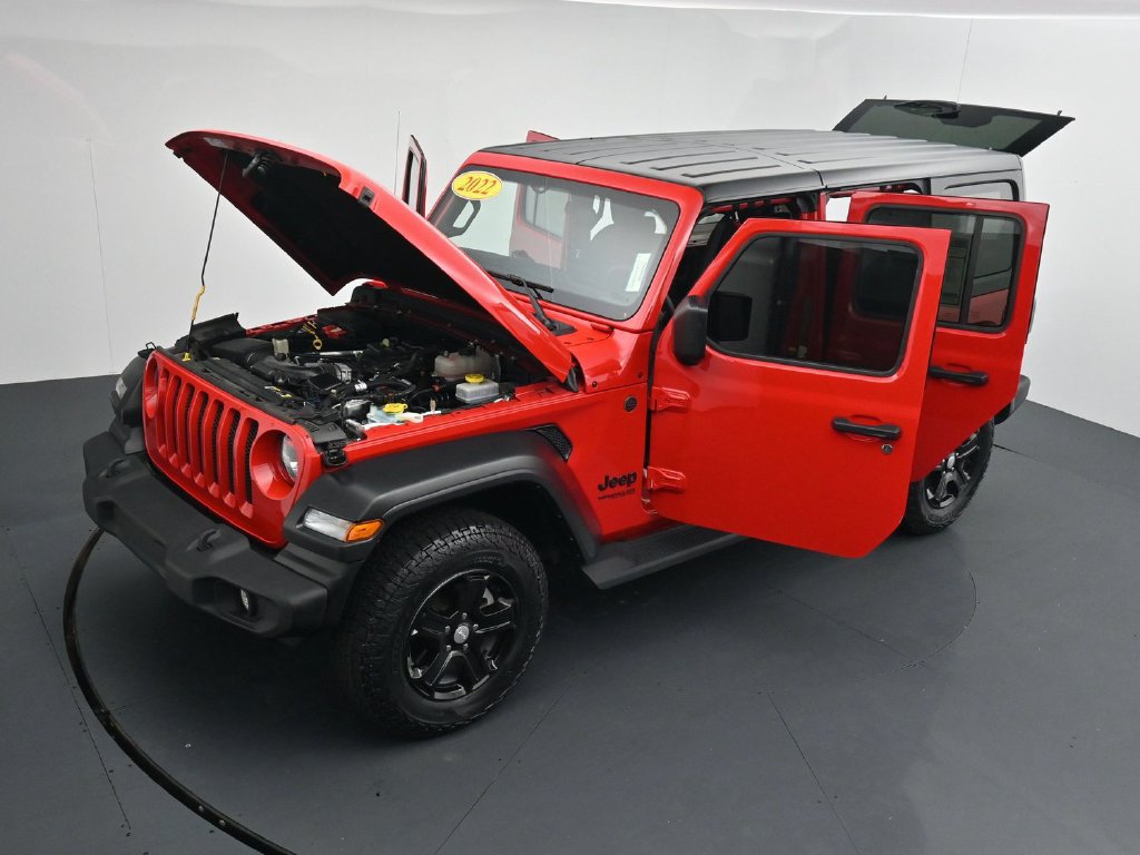 Used 2022 Jeep Wrangler Unlimited Sport AWD/4WD image 44