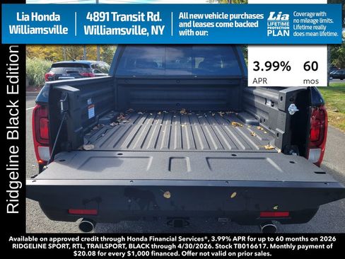 New 2026 Honda Ridgeline Black Edition image 6