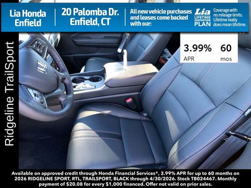 New 2026 Honda Ridgeline TrailSport image 12