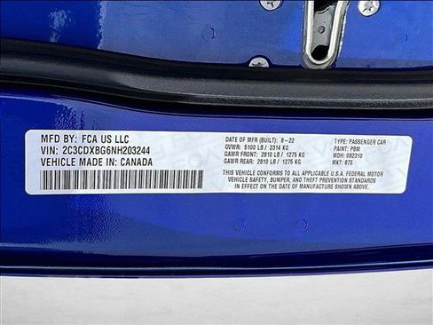 Used 2022 Dodge Charger SXT w/ Blacktop Package RWD image 30