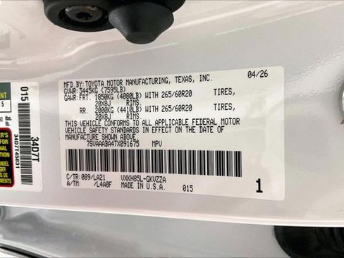 New 2026 Toyota Sequoia Platinum AWD/4WD image 42