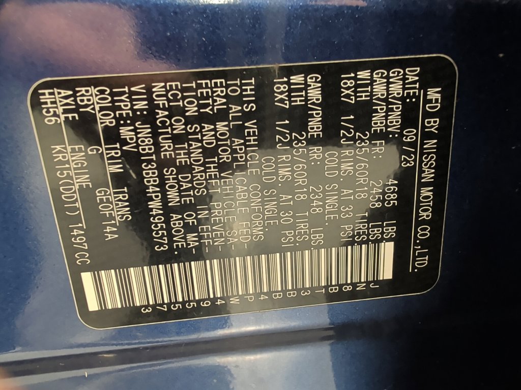 Used 2023 Nissan Rogue SV AWD/4WD image 3