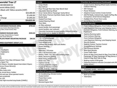 Used 2024 Chevrolet Trax LT w/ Driver Confidence Package FWD image 37