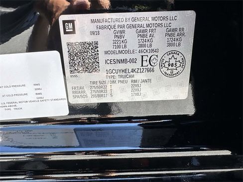 Used 2019 Chevrolet Silverado 1500 High Country image 47