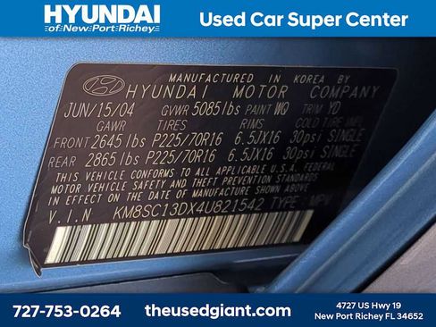 Used 2004 Hyundai Santa Fe GLS FWD image 26