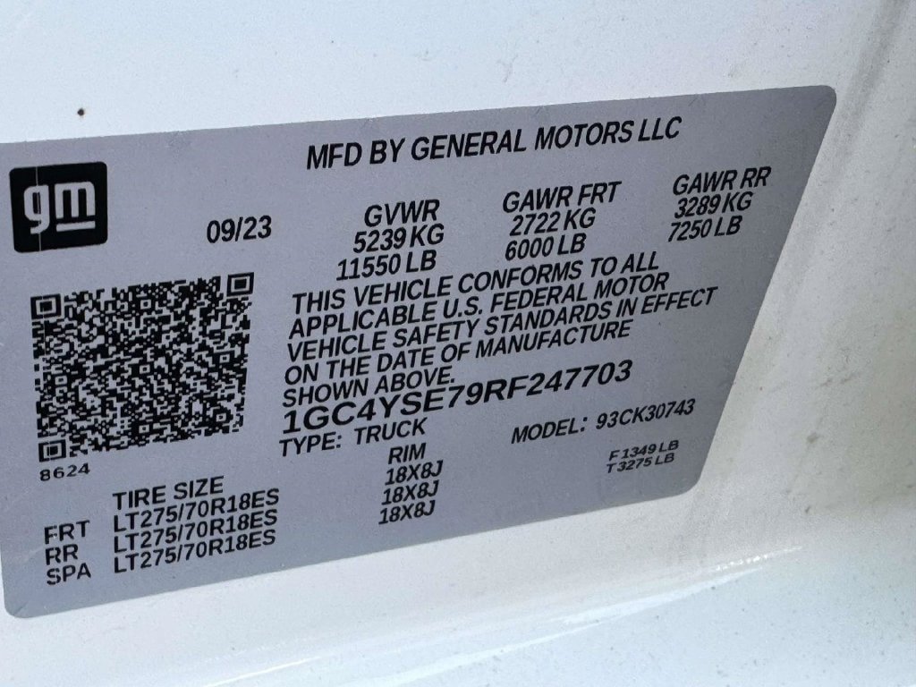 Used 2024 Chevrolet Silverado 3500 W/T w/ WT Fleet Convenience Package AWD/4WD image 28
